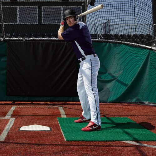 3' x 7' Turf Stance Mat for Baseball & Softball